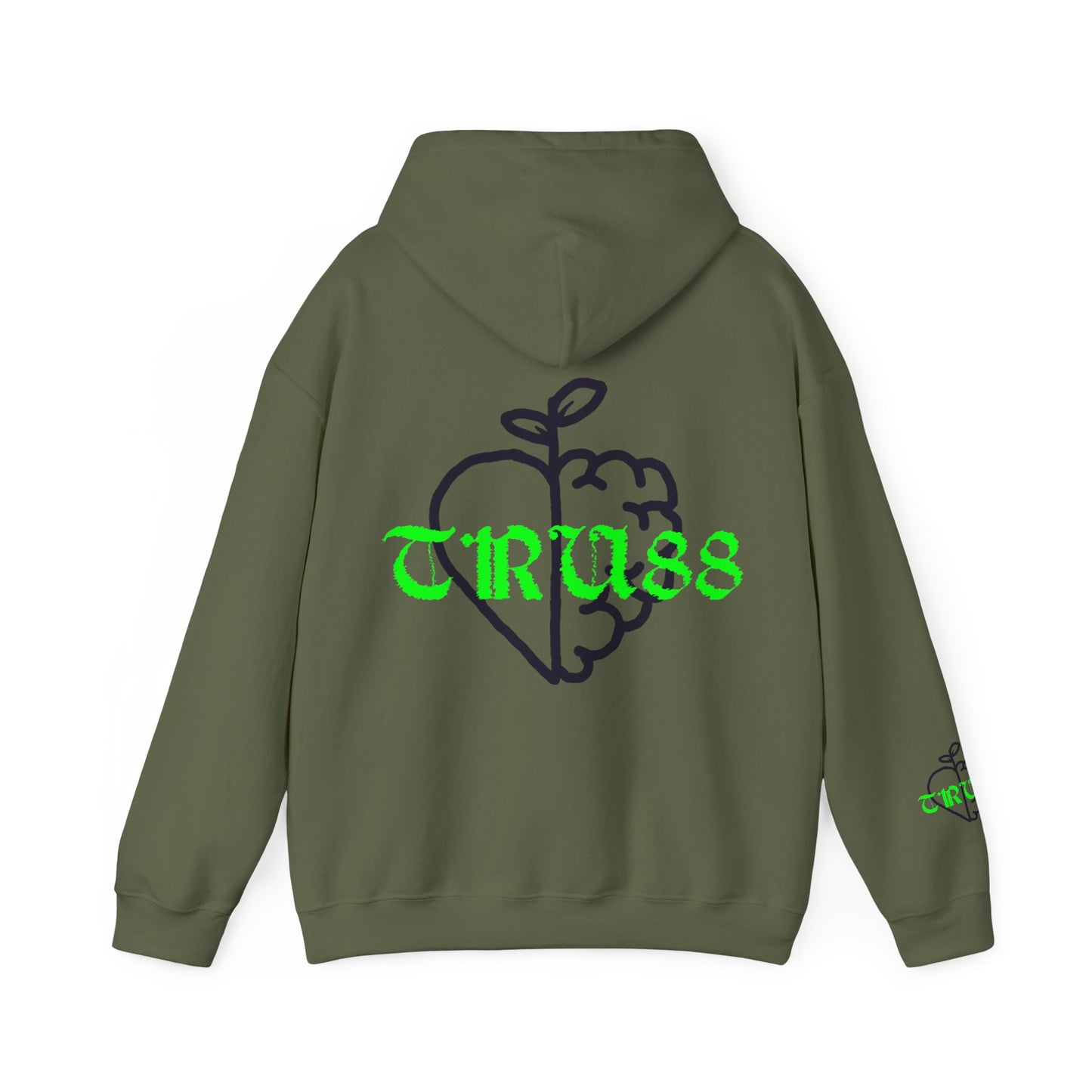 TRU88 GREEN HOODIES