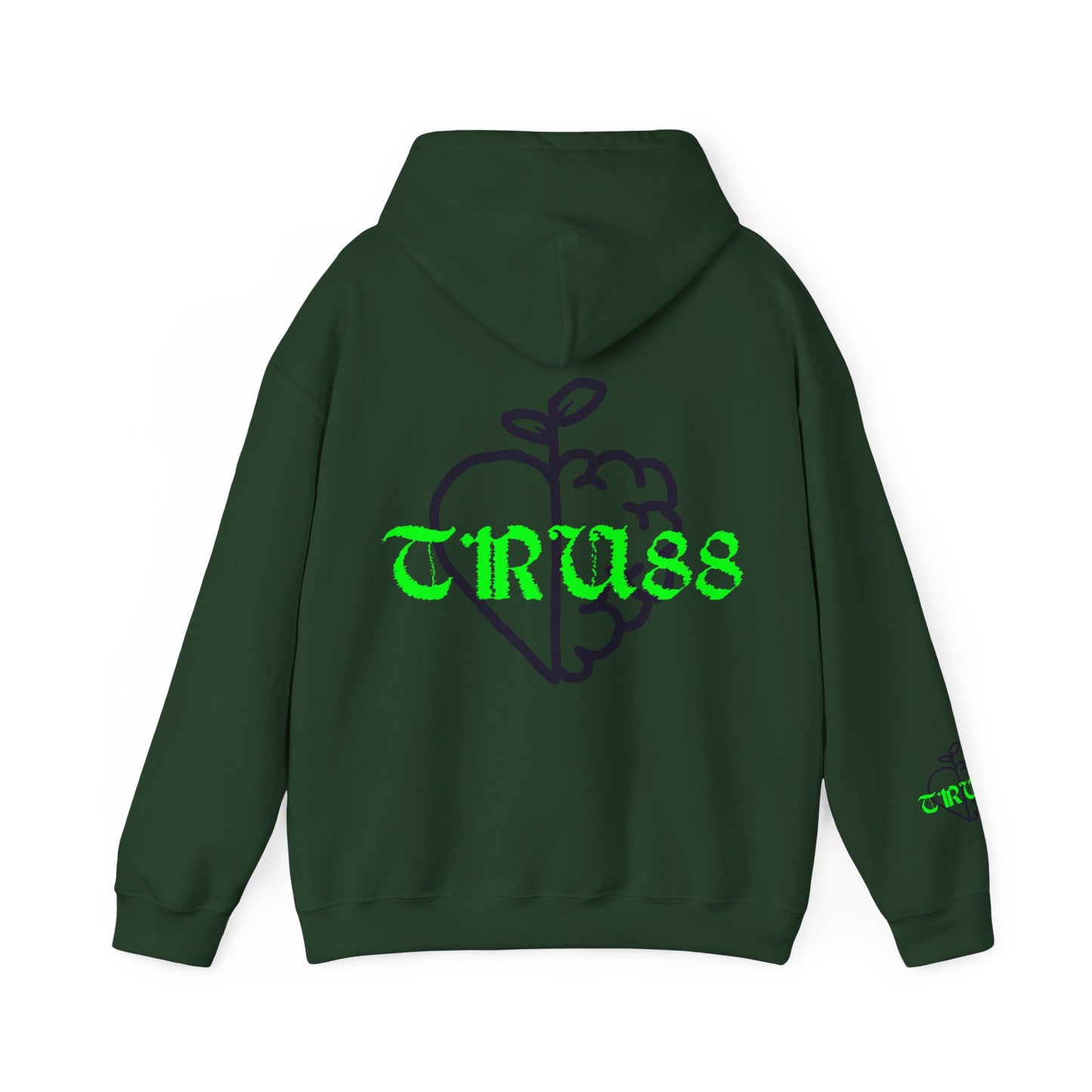 TRU88 GREEN HOODIES