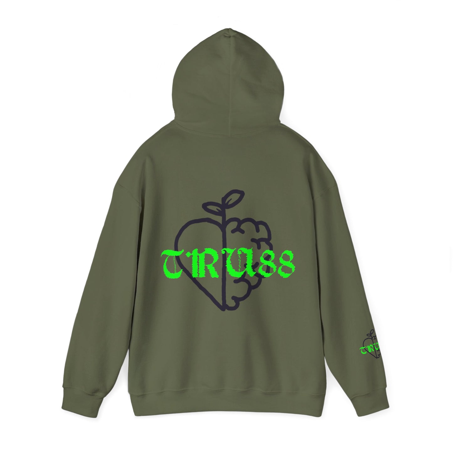 TRU88 GREEN HOODIES